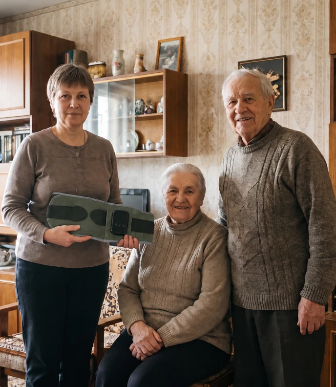 Pas ThermoRelief Belt w użyciu